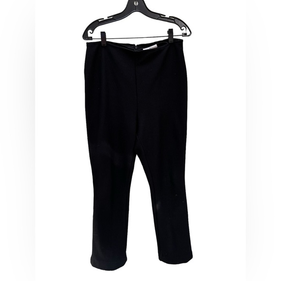 Vintage Black Jealousy Ponte Pants No size/fabric Tag See Measurements - Picture 1 of 3